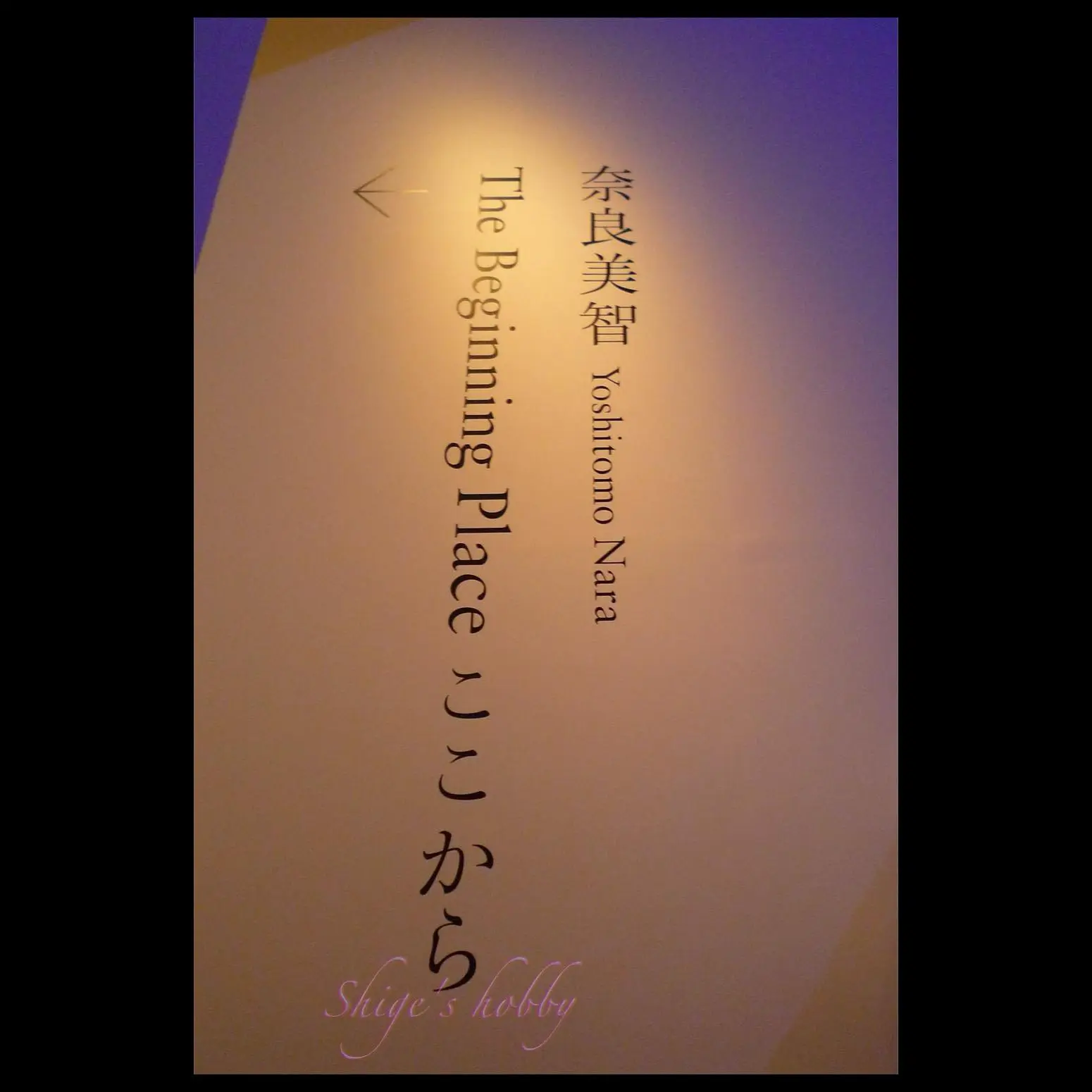 青森県立美術館・奈良美智展