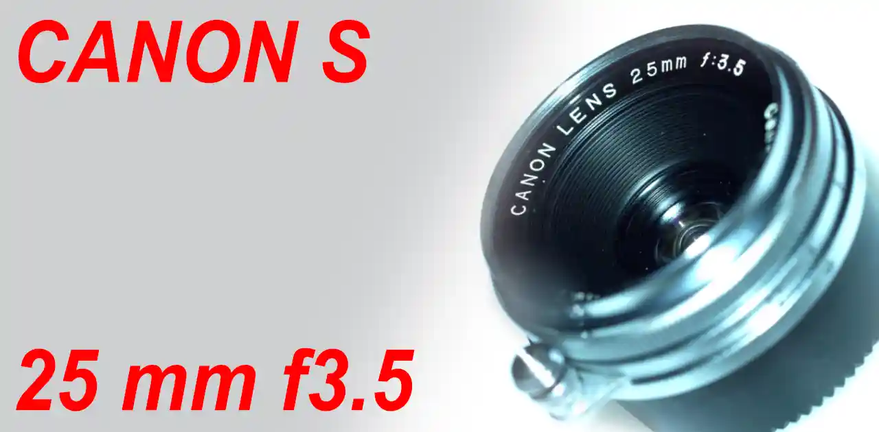 CANON S 25mm F3.5(L39)