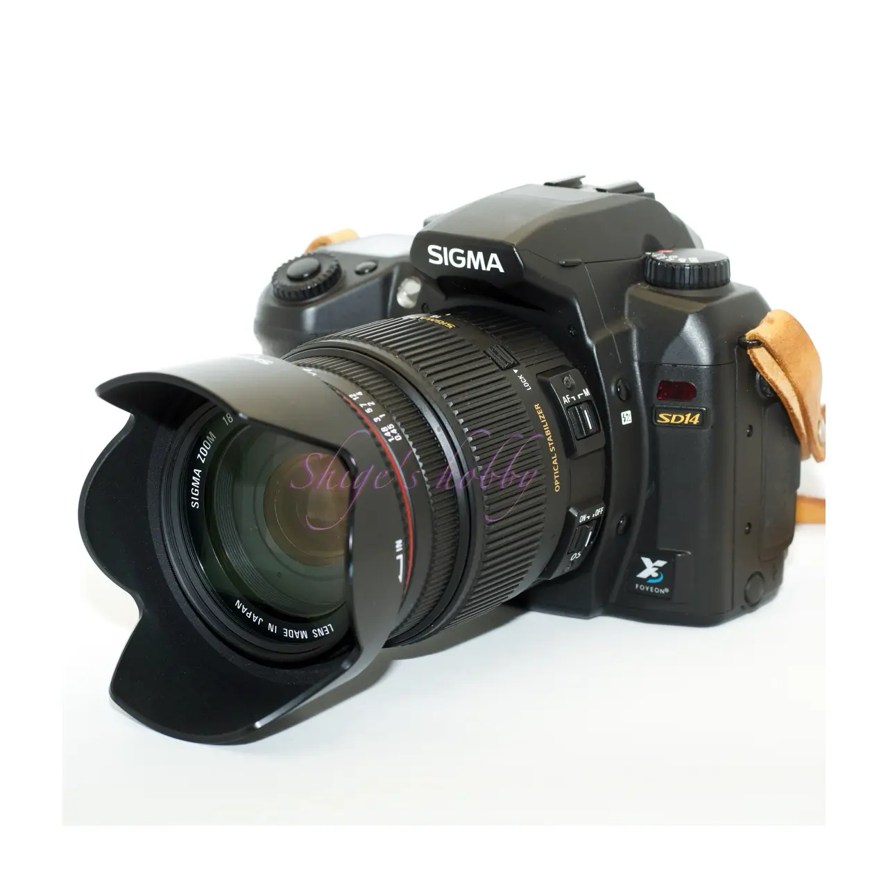 SIGMA 18-200mm II DC OS HSM ZOOM +SIGMA SD14