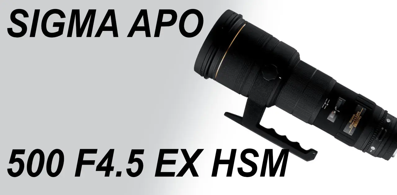 SIGMA APO 500mm F4.5 EX HSM