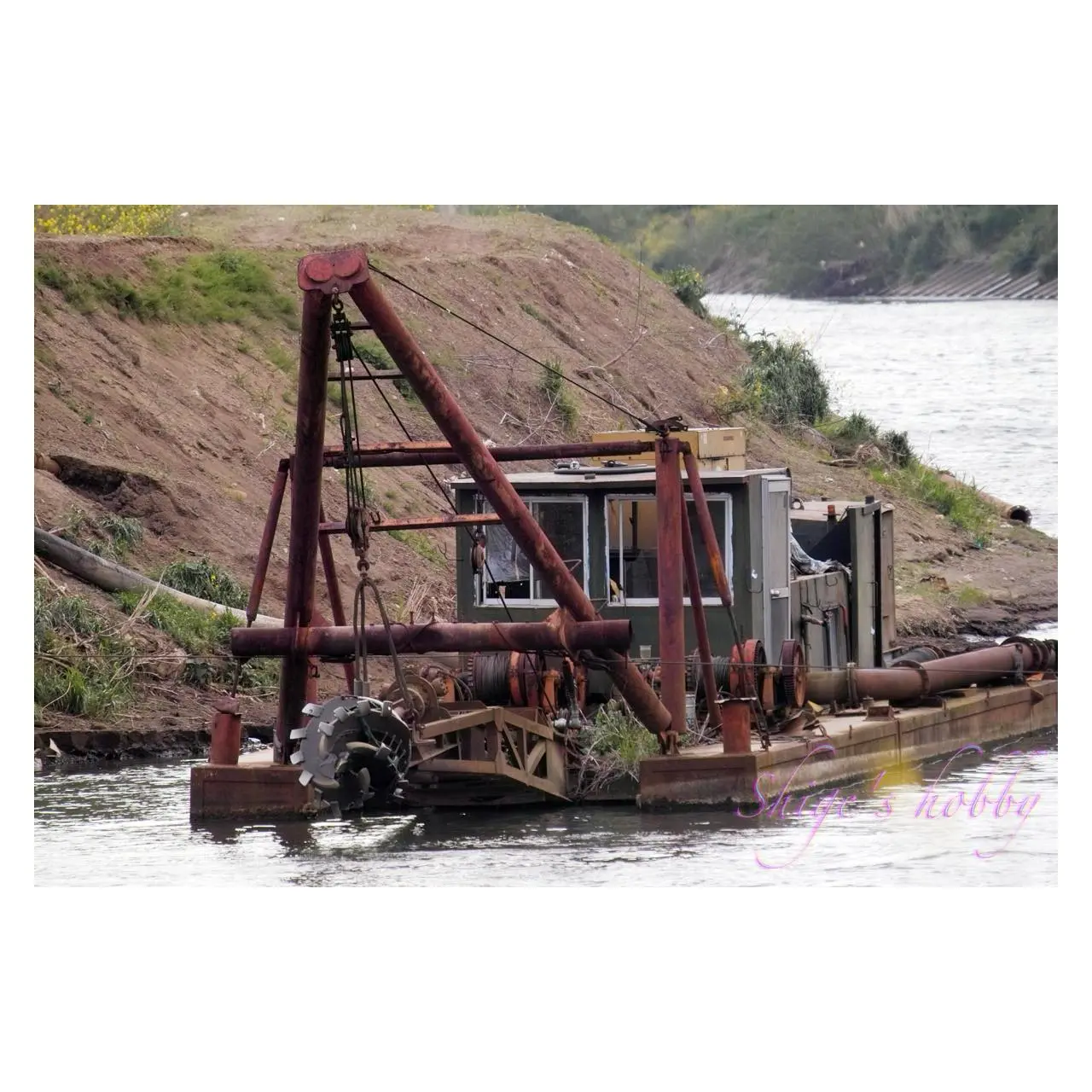 作業船・Worker ship（500mm）