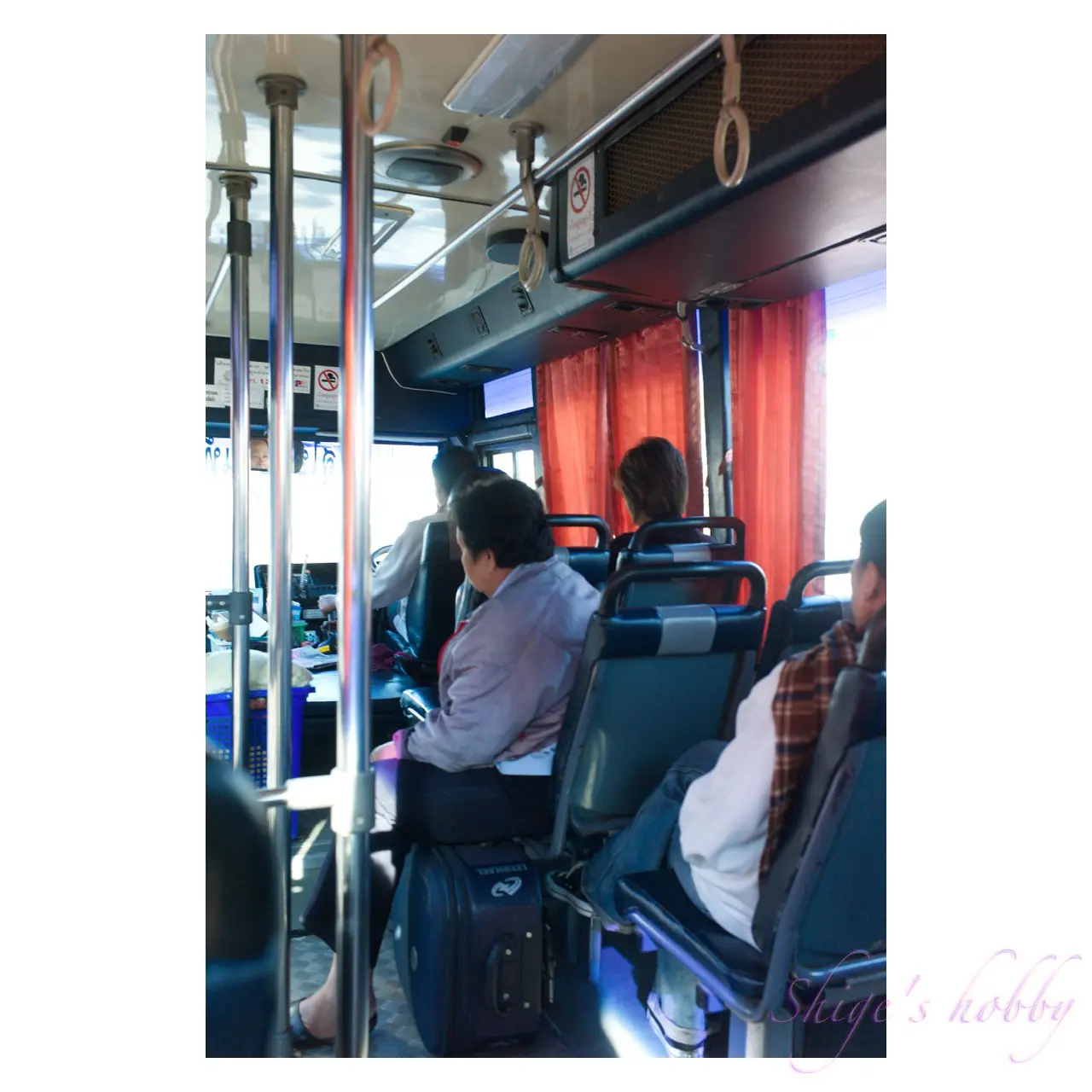 ピッサヌローク・スコータイ路線バス・Phitsanulok-Sukhothai route bus