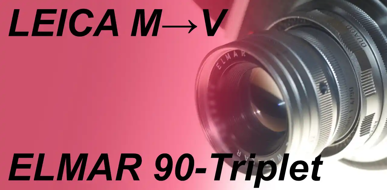 3枚玉 ELMAR M 90mm F4 (Triplet)