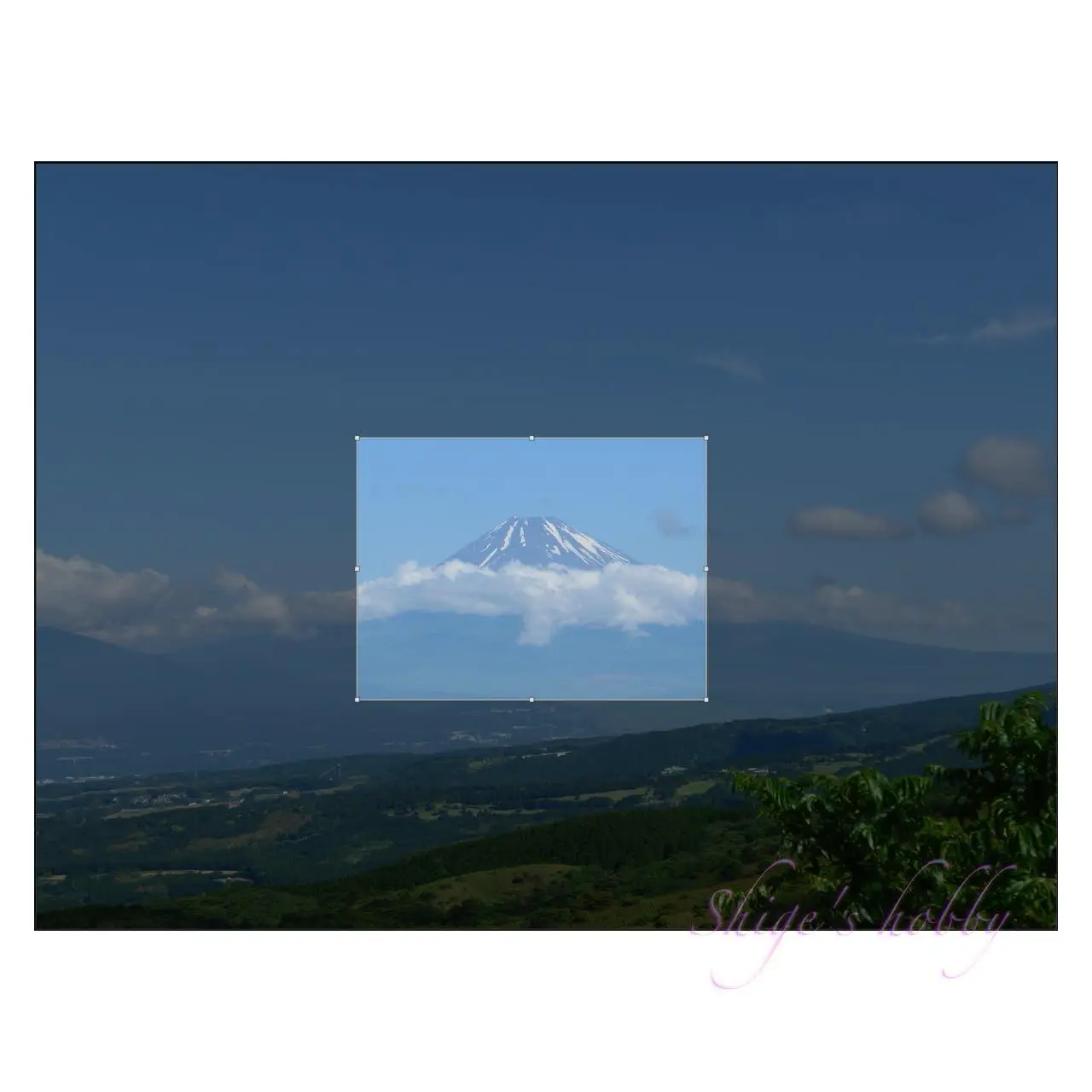 80mm 全景・80mm full-view image