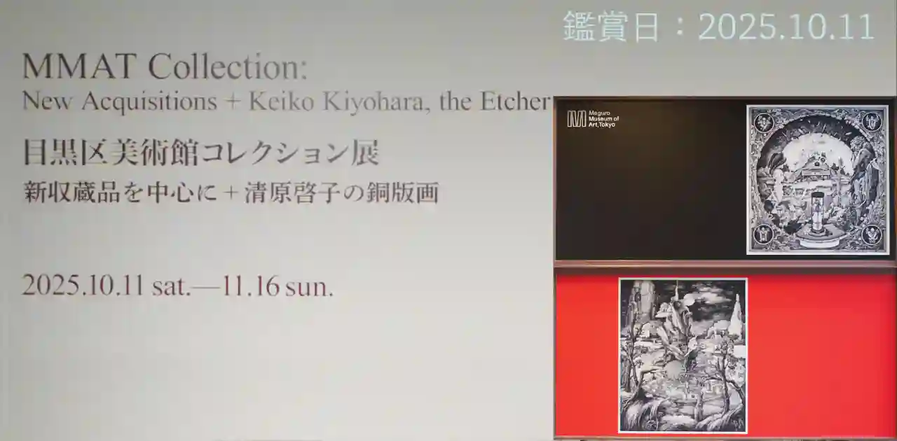 目黒区美術館コレクション展 新収蔵品を中心に＋清原啓子の銅版画
