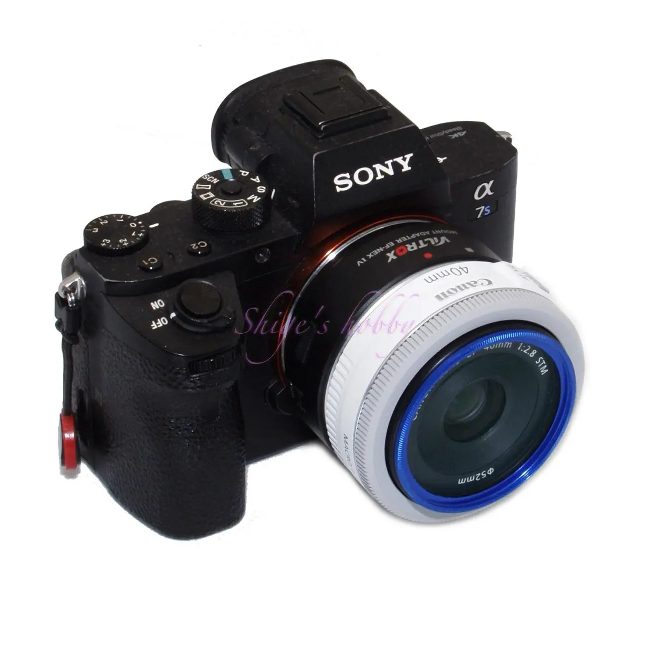 CANON EF 40mm +SONY α7Sii
