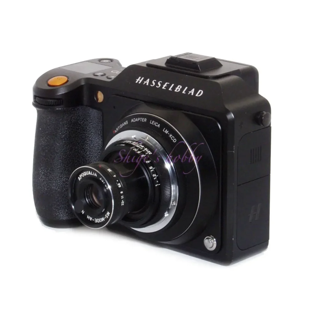 Ms-optics APOQUALIA-H 50mm F3.5 +HASSELBLAD X2D-100C