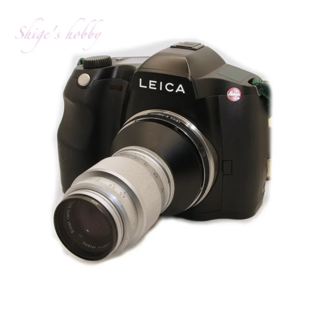 LEITZ HEKTOR VISOFLEX 13.5cm F4.5 +LEICA S typ007
