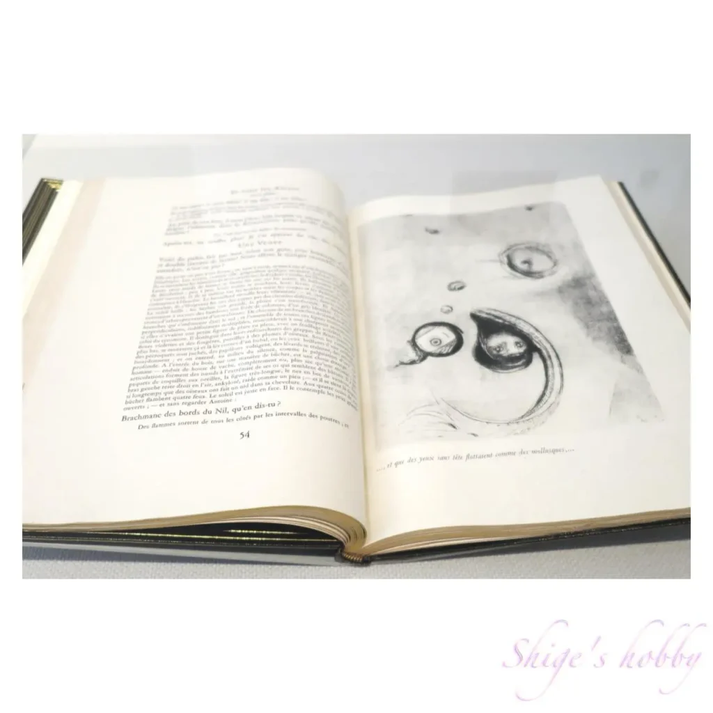 ギュスターブ・フロベール「聖アントワーヌの誘惑」挿絵 オルディン・ルドン 国立西洋美術館