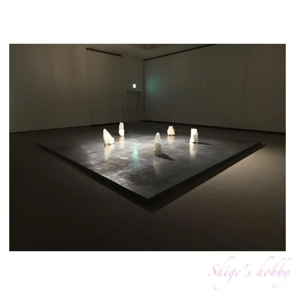 小川待子《結晶と記憶：五つの山》