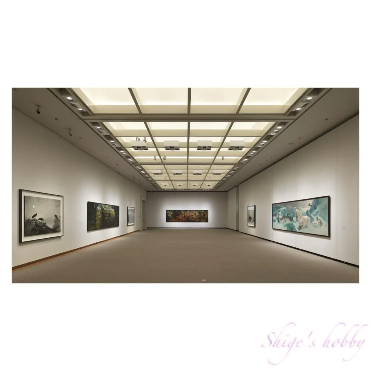 杉本博司《ジオラマ》、太田三郎、水谷清、宮本三郎《猛獣画廊壁画》