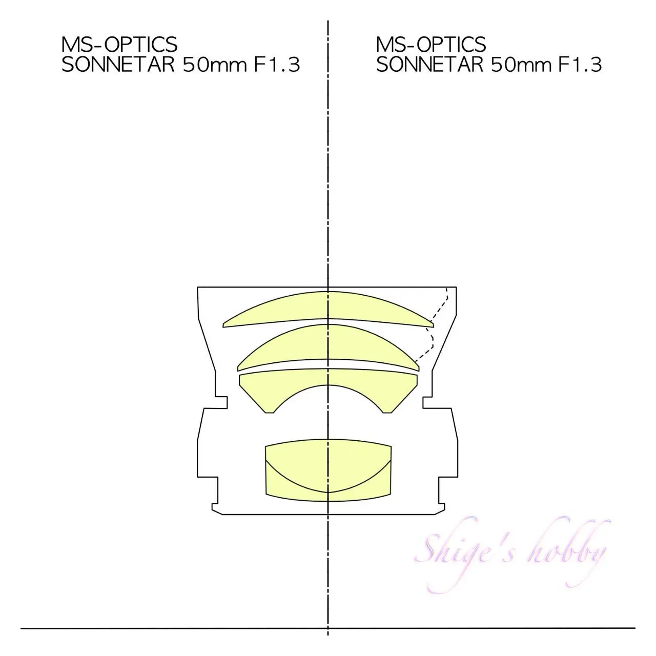 MS-OPTICS SONNETAR 50mm F1.3