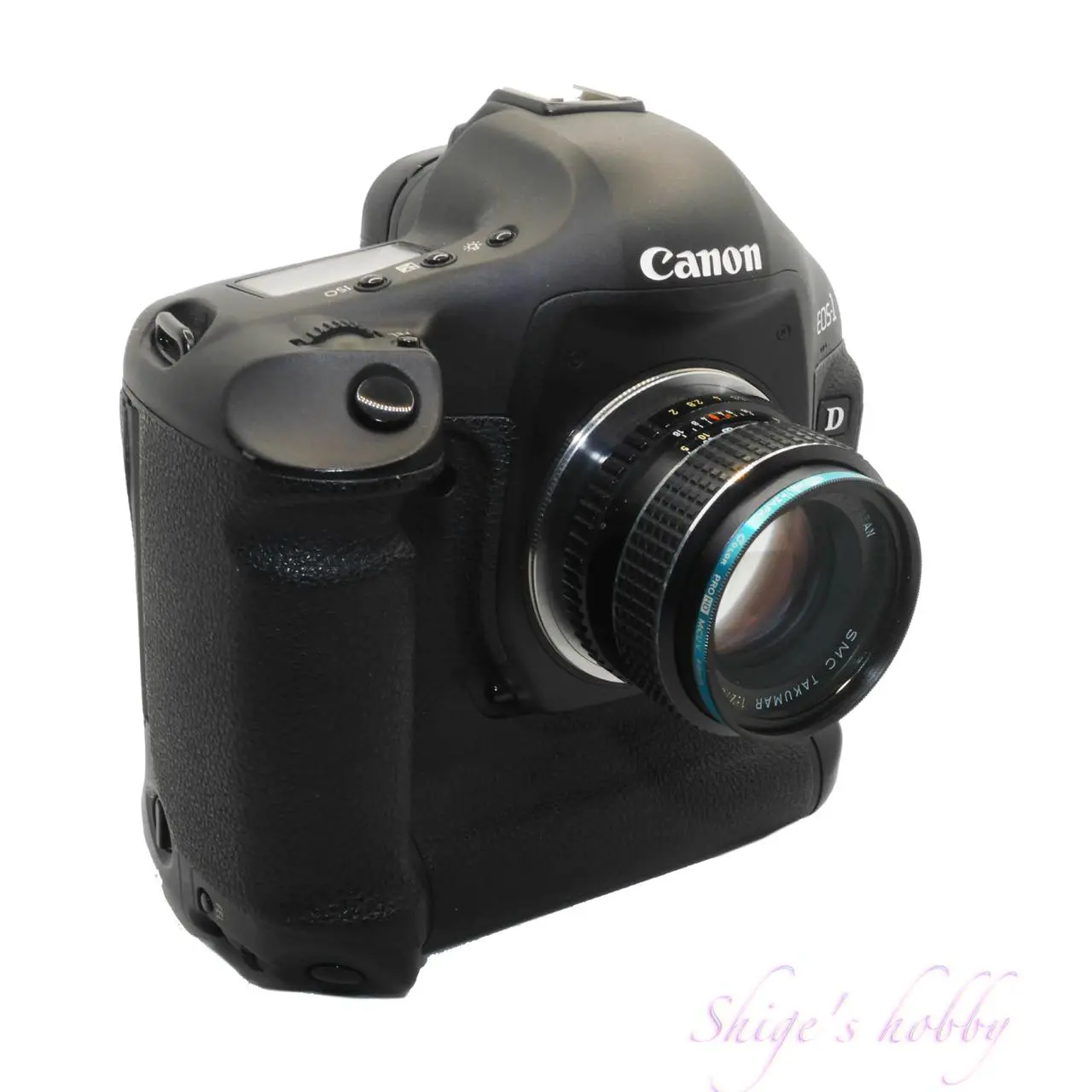 SMC TAKUMAR 55mm F2 +CANON EOS 1D Mk-IV