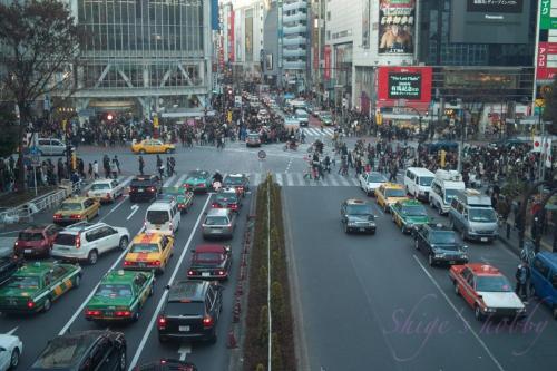 Shibuya scramble crossroads