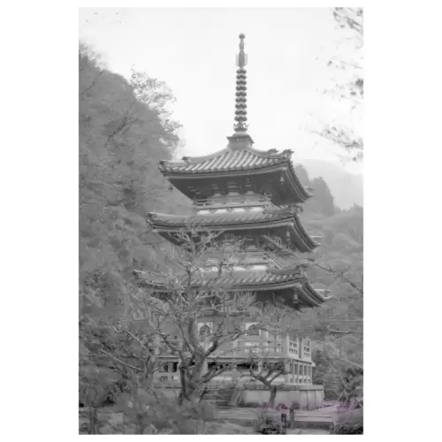 三重塔・Three-storied Pagoda