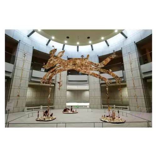 Yusuke Asai Art work in Yokohama art museum 横浜美術館・淺井悠介の作品