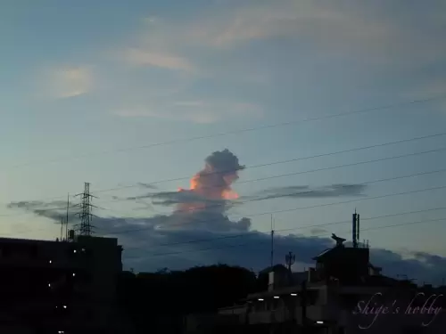 夕焼け雲・Sunset clouds