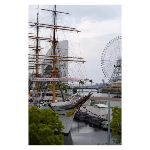 Sail Ship Nippon-maru・帆船日本丸