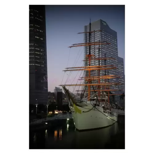 Sail ship Nippon-maru・帆船日本丸