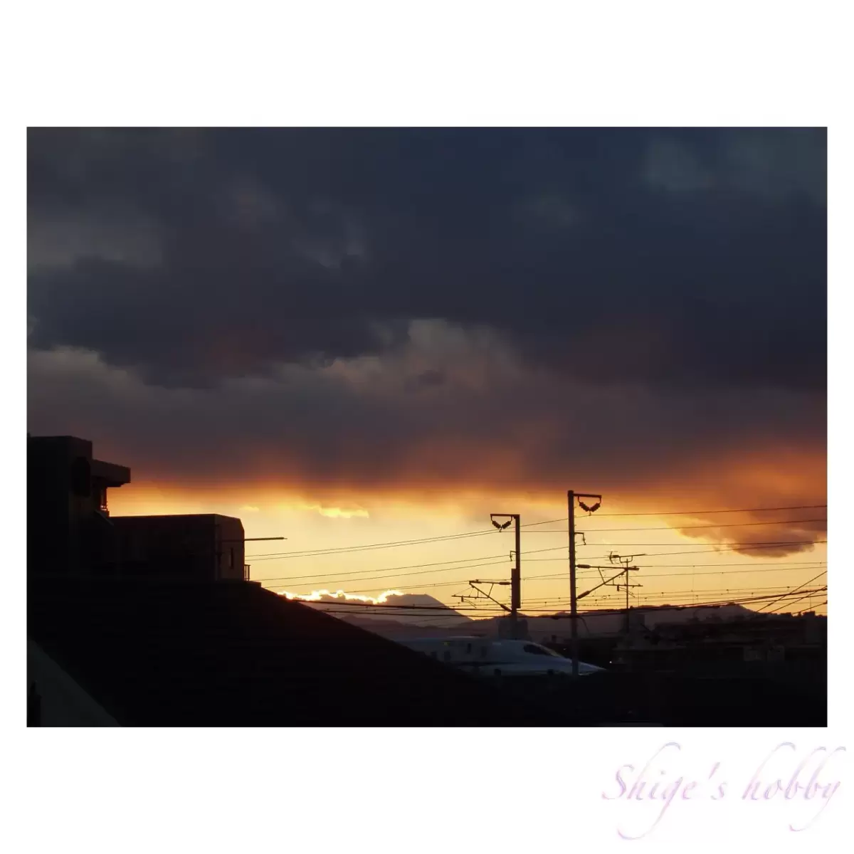 Twilight sky・夕暮れの空